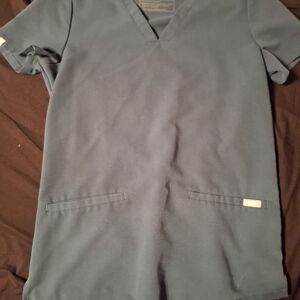 Figs Women's Top in Navy Blue